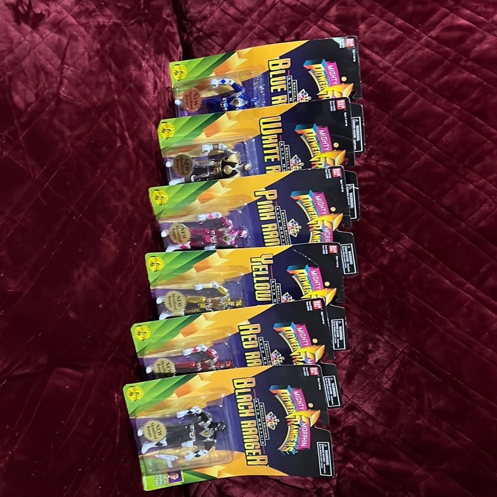 NEW VTG 1995 Mighty Morphin Power Rangers SPECIAL EDITION COLLECTION -BANDAI